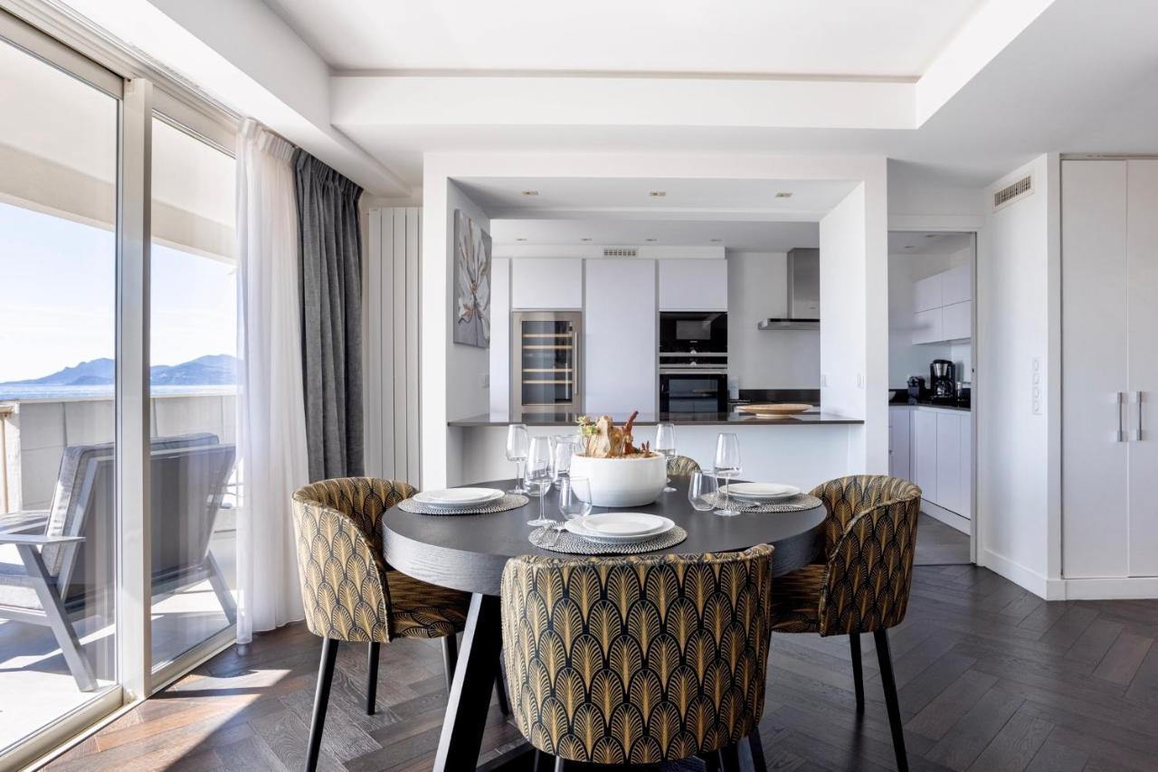 Cannes Panorama - Piscine, Vue Mer, Parking, Clim Exterior foto