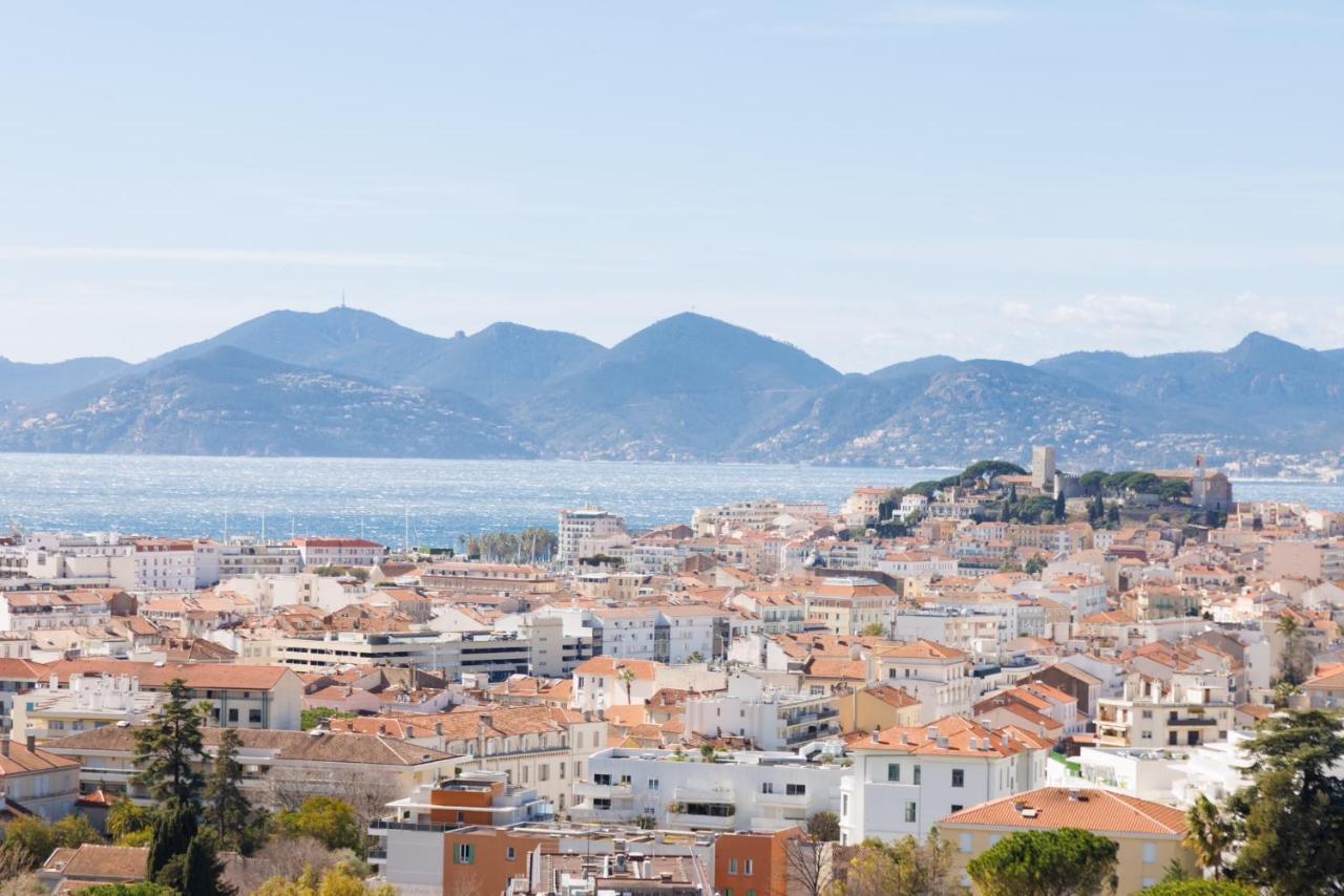Cannes Panorama - Piscine, Vue Mer, Parking, Clim Exterior foto